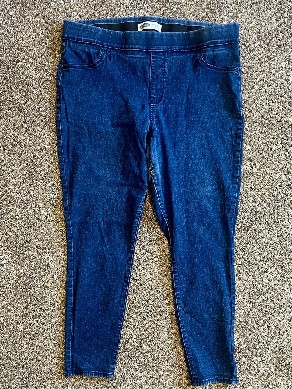 Old Navy Women's Dark Blue Skinny Jeggings
